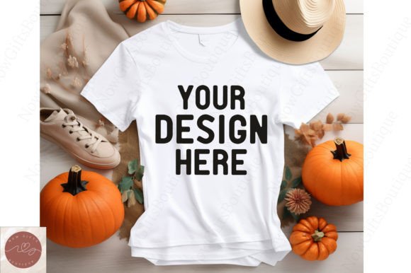 Bella Canvas Fall Mockup: Graphics & T-Shirts