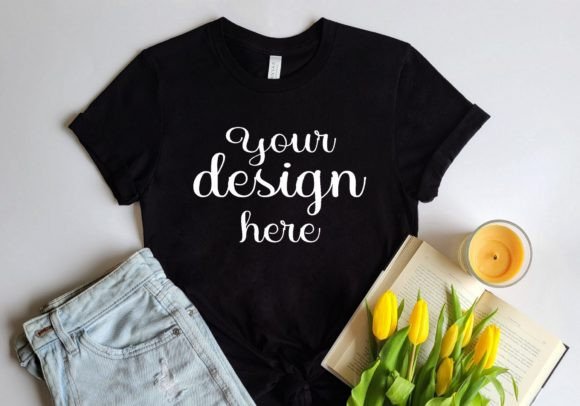Bella Canvas Graphics: Spring T-Shirts Mockup