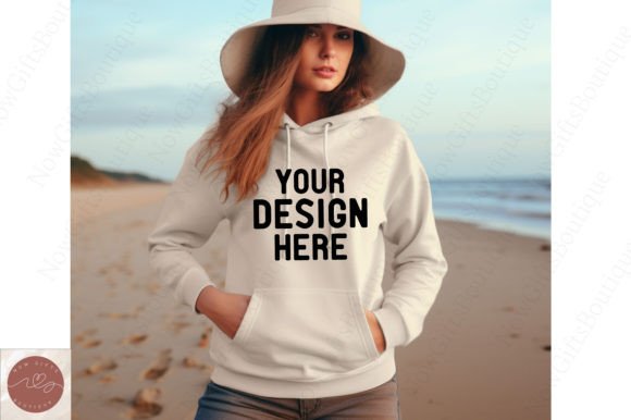 Christmas Gildan 1800 Hoodie Mockup 4: Graphics for Hoodies Sweatshirts