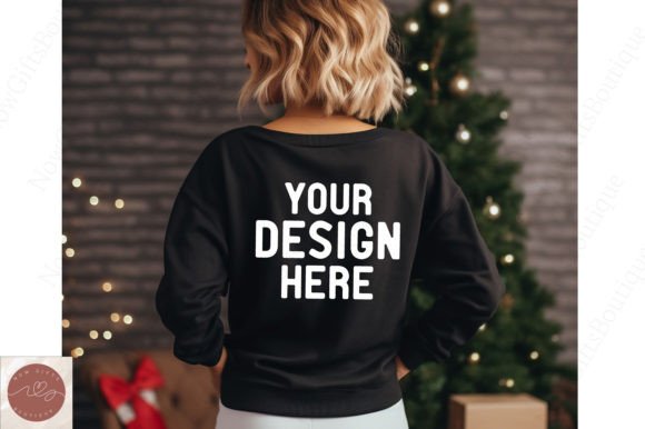 Gildan 18000 Sweatshirt Christmas Mockup Review