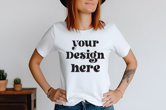 Gildan 2000 Mockup: T-Shirts & Graphics