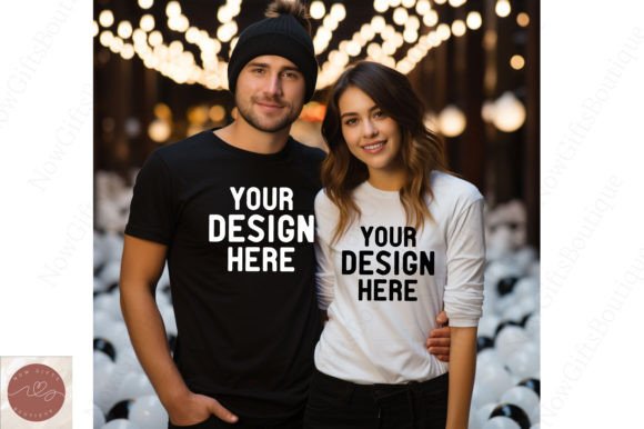 New Year T-Shirt Mockup Graphics Review