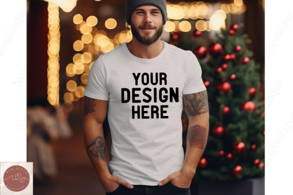 White Gildan 64000 T-Shirt Graphics
